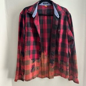 Buffalo Plaid Flannel Shirt